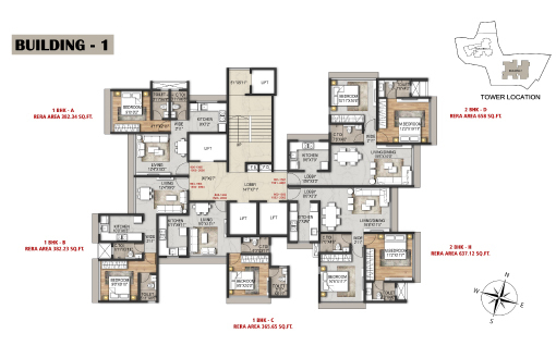 1 BHK Plan